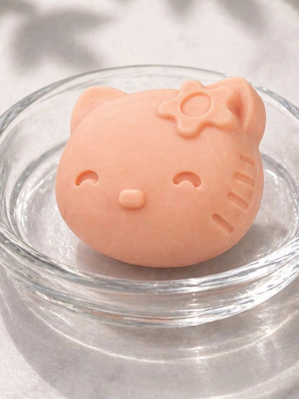 Strawberry Vanilla Peach Soap with goat milk & coconut oil 3x2 inches 5oz